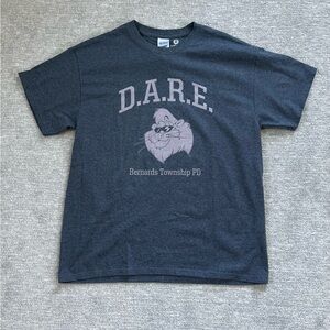 D.A.R.E. NWT Gray Bernards Township PD Tee Size L